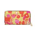 Ice Cream Floral Zipper Wallet For Sale