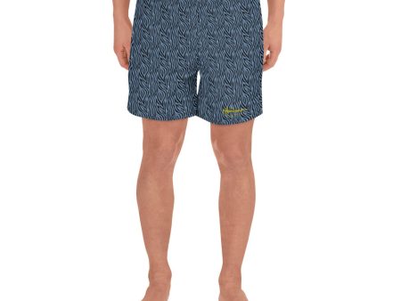 Blue Zebra Mens Shorts For Cheap