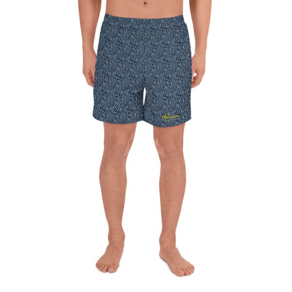 Blue Zebra Mens Shorts For Cheap