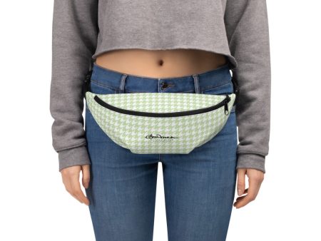 Butterfly Houndstooth Fanny Pack on Sale