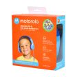 Motorola Squads 200 Kids Wired Headphones - Blue Fashion