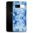 Blue Tie Dye Samsung Case (select model) Fashion