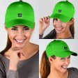 Bright Green Cap Cheap