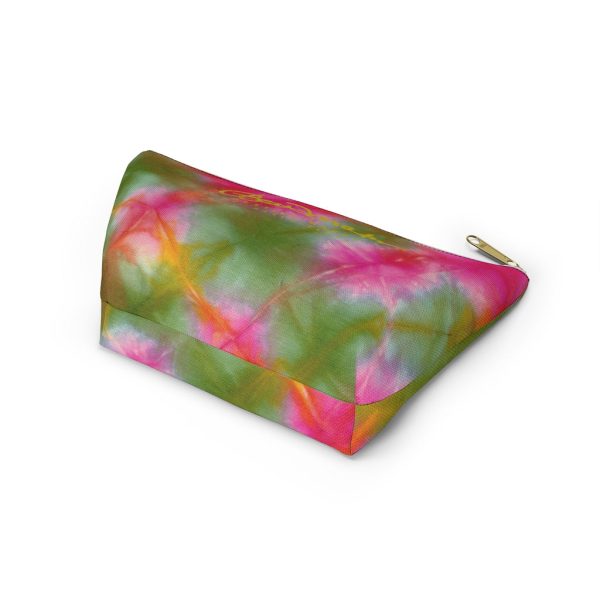 Green Pink Tie Dye Accessory Pouch w T-bottom Online