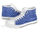 Blue Pool High Top Sneakers For Cheap