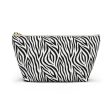 Zebra Accessory Pouch w T-bottom on Sale