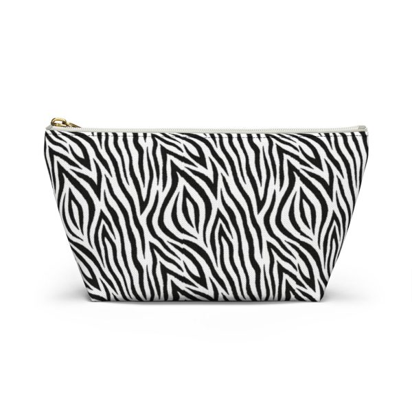 Zebra Accessory Pouch w T-bottom on Sale