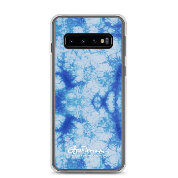 Blue Tie Dye Samsung Case (select model) Fashion