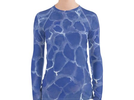 Blue Pool Long Sleeve Tops Online