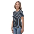 Blue Zebra Women s T-shirt Supply