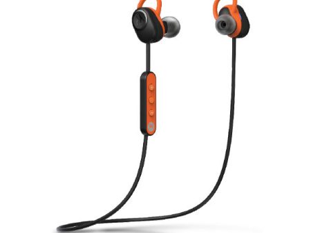 Motorola Verve Loop Wireless Stereo Earbuds - Orange Black Cheap