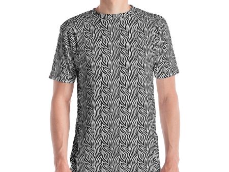 Zebra Men s T-shirt on Sale