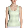 Butterfly Houndstooth Tank Top Hot on Sale