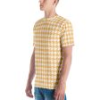 Banana Houndstooth Men s t-shirt Online Hot Sale