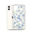 Blu&White Watercolor Floral iPhone Case (select model) on Sale