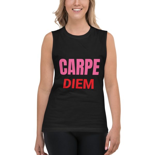 Carpe Diem Muscle Shirt Online Hot Sale