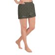 Women s Khaki Zebra Athletic Shorts Sale