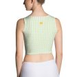 Butterfly Houndstooth Crop Top For Sale