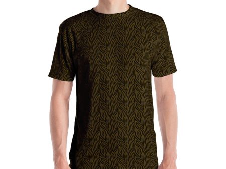 Olive Zebra Men s T-shirt on Sale