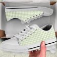 Butterfly Houndstooth Low Top Sneakers Cheap