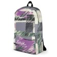 Abstract Engineered Collage Back Pack For Sale