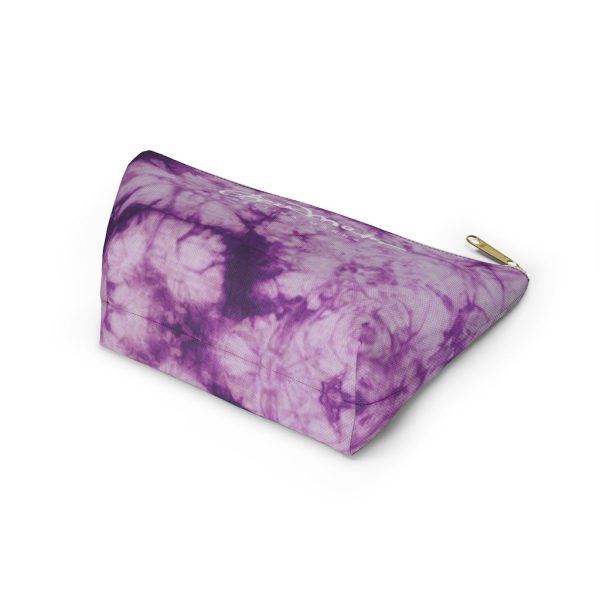 Purple Tie Dye Accessory Pouch w T-bottom Supply