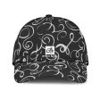 B&W Squiggles Cap Hot on Sale