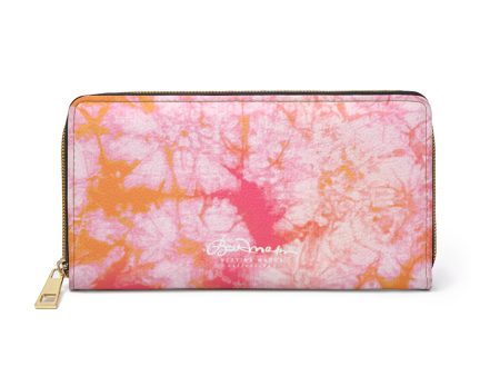 Fantasia Tie Dye Zipper Wallet For Discount