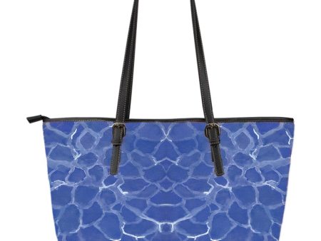 Blue Pool Large Tote Bag For Sale