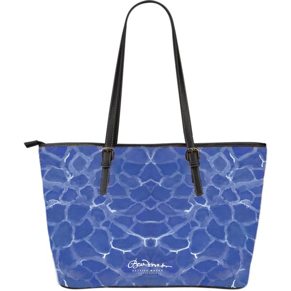 Blue Pool Large Tote Bag For Sale