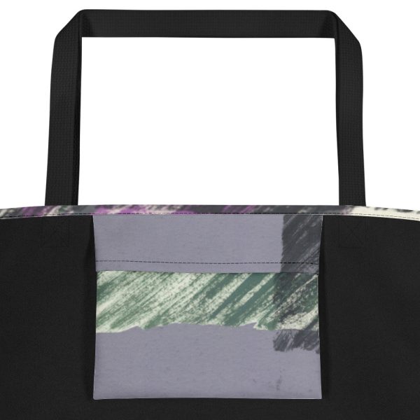 Abstract Collage Teachers Tote Bag Supply