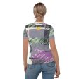 Abstract Engineered Collage Women s T-shirt For Sale