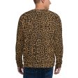 Recycled Unisex Sweatshirt - Leopard - Men Cheap