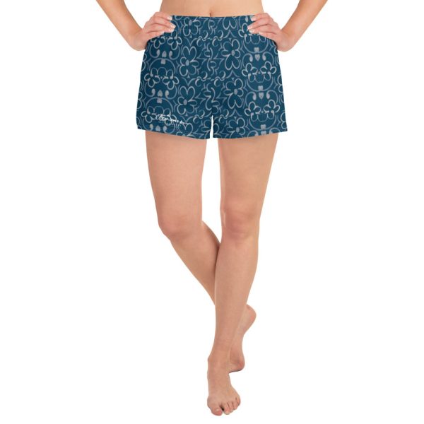 Women s Linear Sixties Athletic Shorts Online now