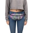 Abstract Engineered Collage Fanny Pack Fashion