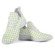 Butterfly Houndstooth Mesh Knit Sneakers on Sale