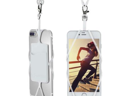 Gear Beast Universal Smart Phone Lanyard With Id Card Slot - Clear on Sale