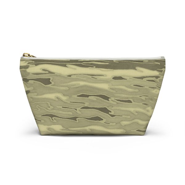 Khaki Lava Camouflage Accessory Pouch w T-bottom Online now