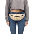 Banana Houndstooth Fanny Pack For Cheap