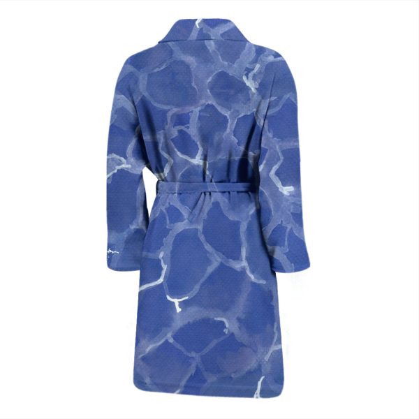 Blue Pool Bath Robe - Men Sale