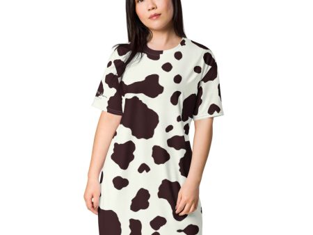 BW Pony Skin T-shirt dress Cheap