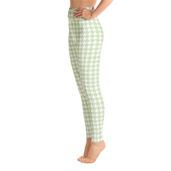 Butterfly Houndstooth Yoga Leggings Online Hot Sale