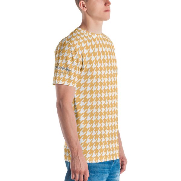 Banana Houndstooth Men s t-shirt Online Hot Sale