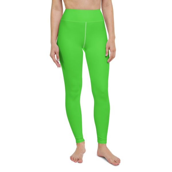 Bright Green Yoga Leggings For Discount