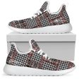 Plaid Houndstooth Mesh Knit Sneakers Online Hot Sale