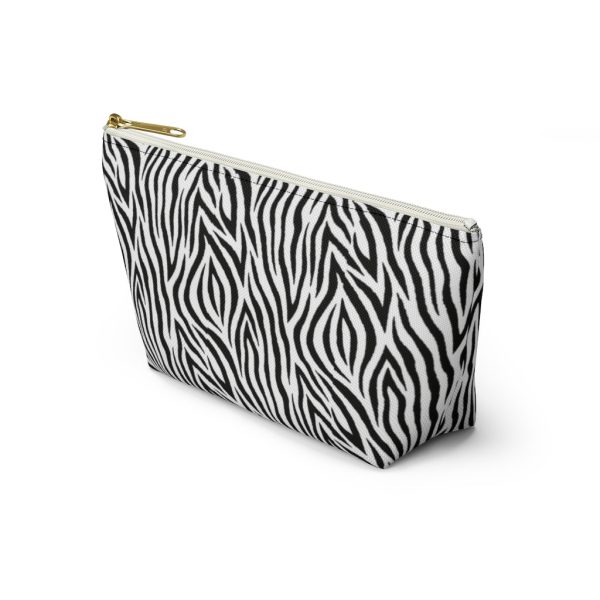 Zebra Accessory Pouch w T-bottom on Sale