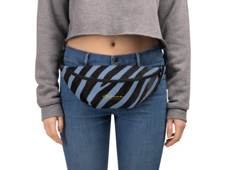 Blue Zebra Fanny Pack Hot on Sale