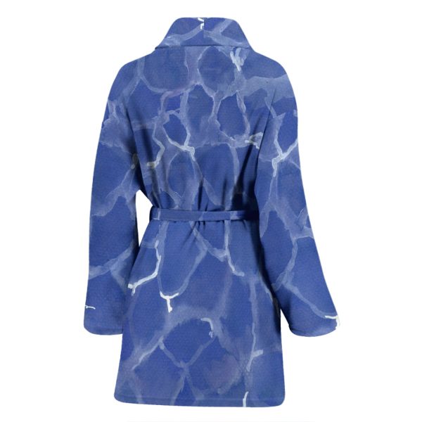 Blue Pool Bath Robe - Women Supply