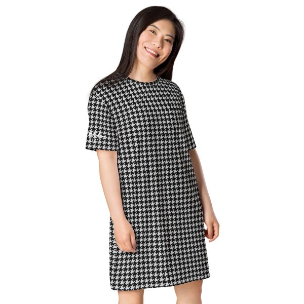 BW Houndstooth T-shirt dress Supply