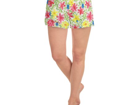 Women s Wildflower Athletic Shorts For Discount